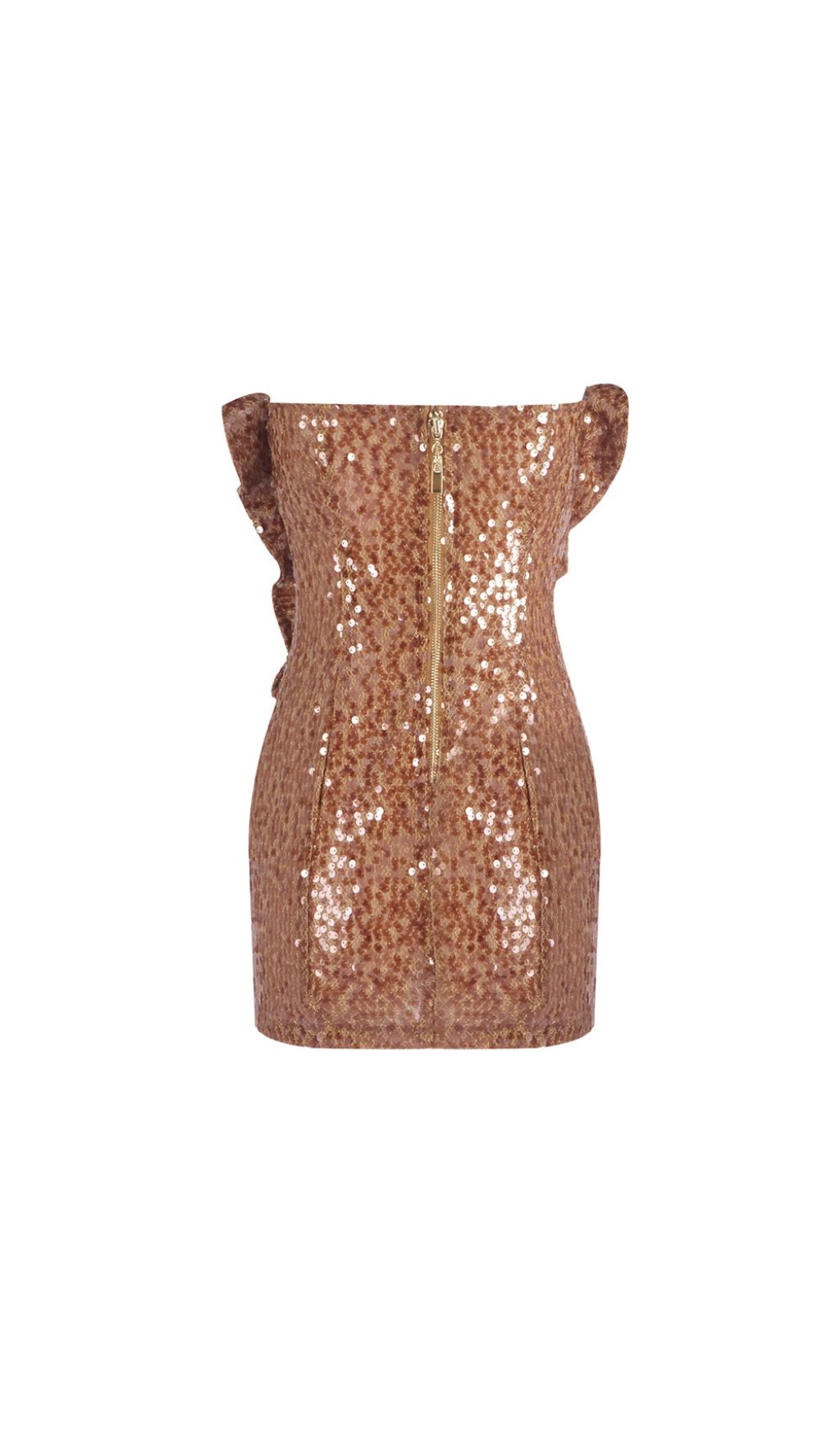 712044b95503d729c4a5ed92b4022598.jpg Fashionslee Women Emele Strapless Flower Sequin Mini Dress
