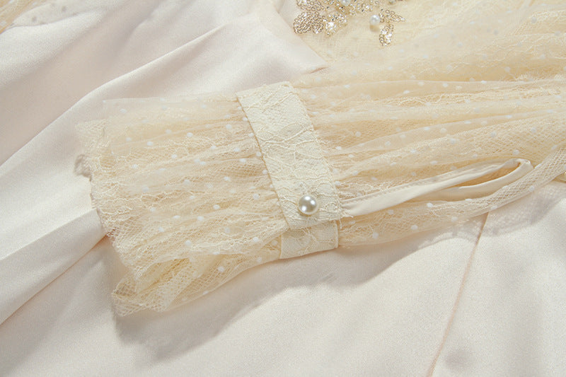 721ed0c9bf586ea583c97ee334d23abb.jpeg Fashionslee Women Aydin Sequin Lace Mini Dress