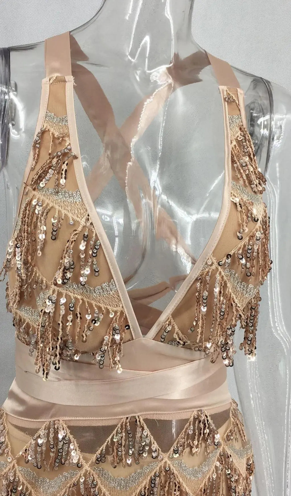 CHAMPION VIRAL SEQUIN BACKLESS MINI DRESS - OWNCI CHAMPION VIRAL SEQUIN BACKLESS MINI DRESS - OWNCI