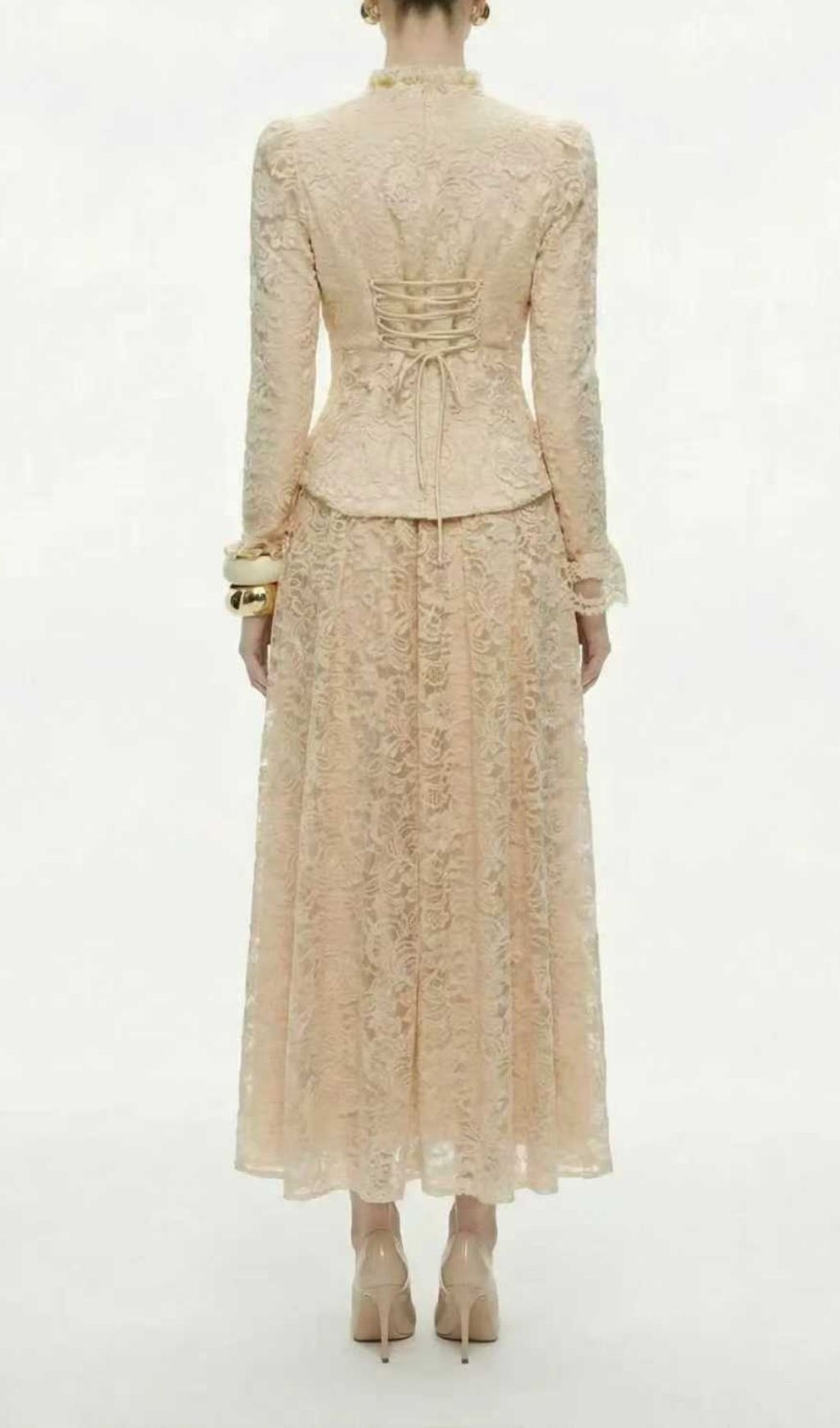 72c185d7abe43d80af36e77368eed5ef.jpg Fashionslee Women Kaylynn Lace Long Sleeve Two-Piece Set