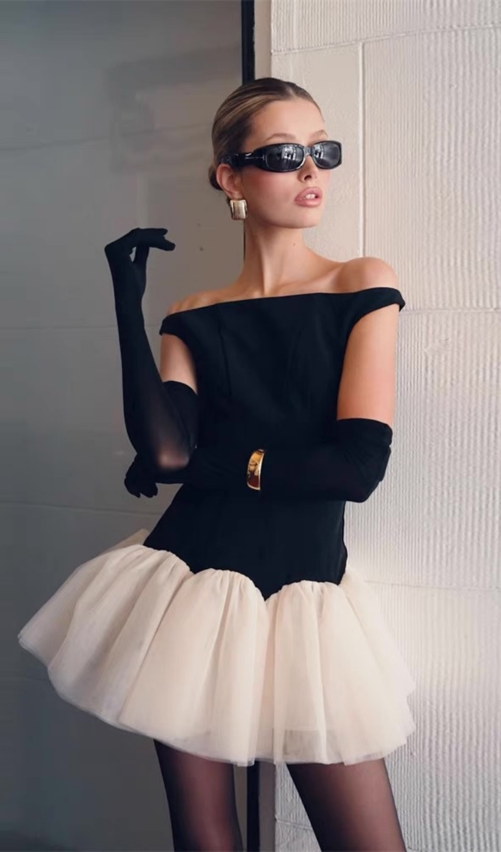 OFF-SHOULDER MESH MINI DRESS: TRENDING AESTHETIC - OWNCI OFF-SHOULDER MESH MINI DRESS: TRENDING AESTHETIC - OWNCI