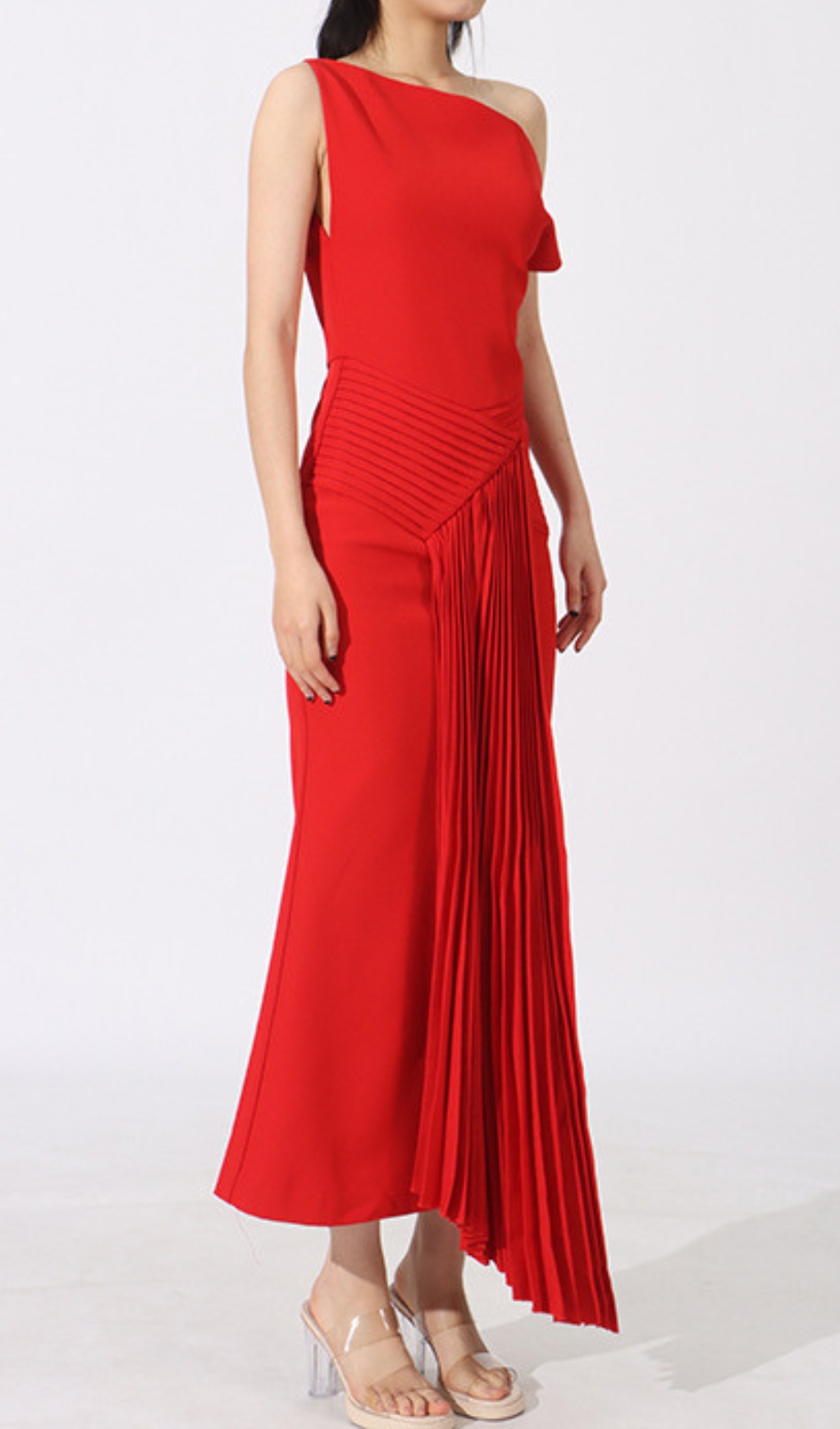 7390fe0e66b19df6ec81f2eaaf1615b8.jpg Fashionslee Women Eren Pleated Maxi Dress