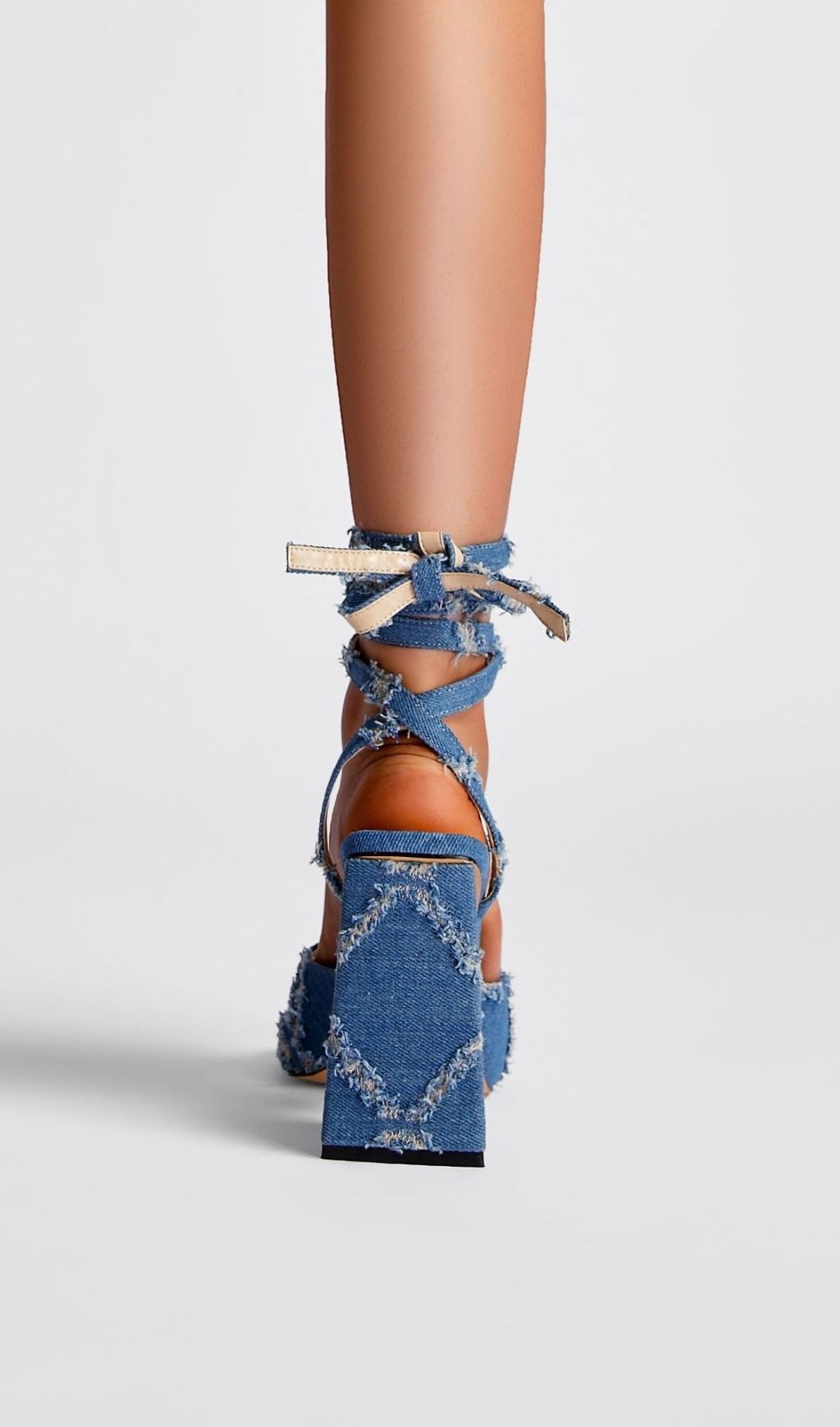 73dbda927b942dfabfeb700af7fb042c.jpg Fashionslee Women Kyree Denim Heels
