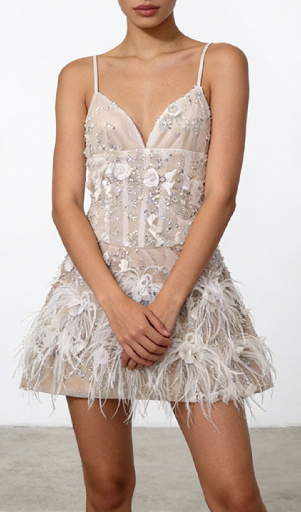 74562cdc454e51dc612f49337ce8216c.jpg Fashionslee Women Kenza Strappy Diamante Embellished Mini Dress