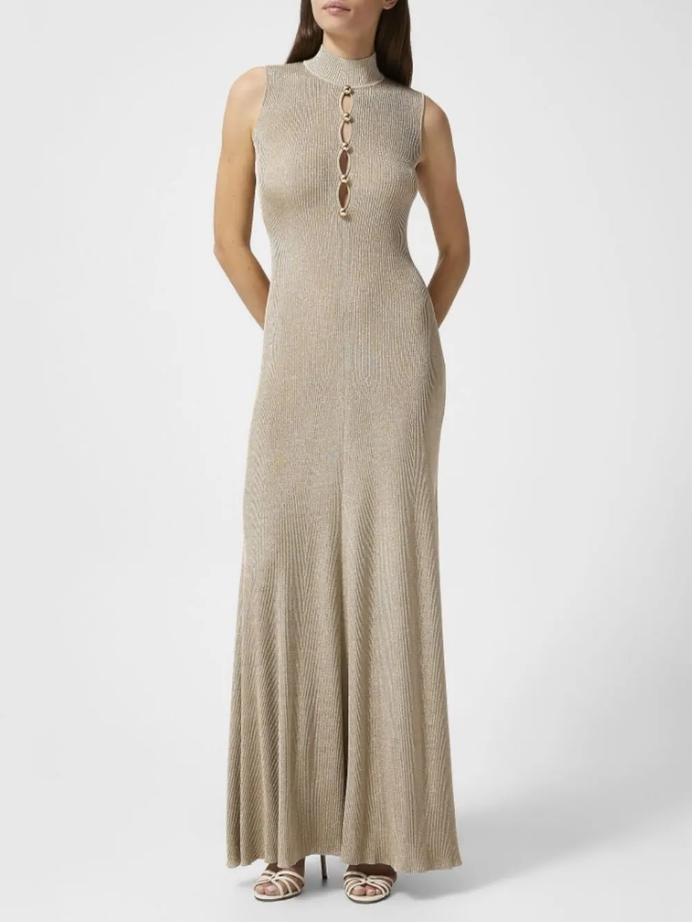 SLEEVELESS KNIT MAXI DRESS – TRENDING AESTHETIC - OWNCI SLEEVELESS KNIT MAXI DRESS – TRENDING AESTHETIC - OWNCI
