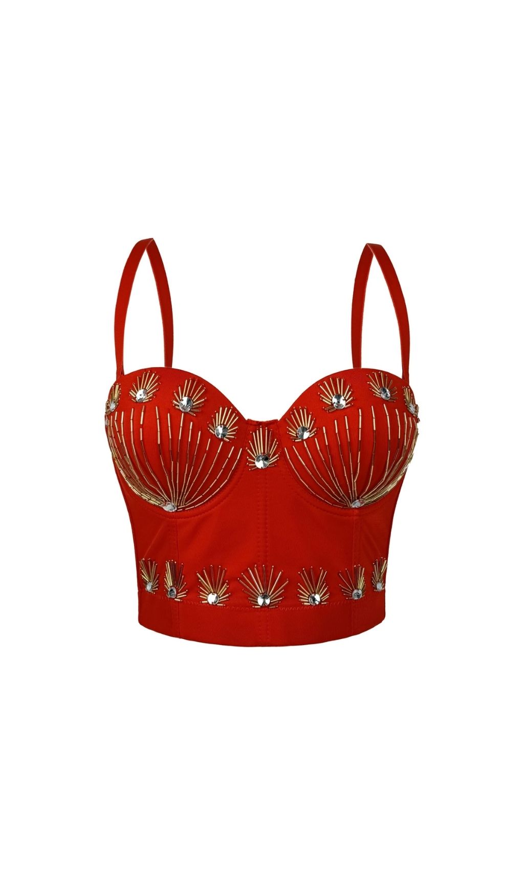 74a0a3750d88f840cb57c3c51e090133.jpg Fashionslee Women Karley Beaded Crop Top