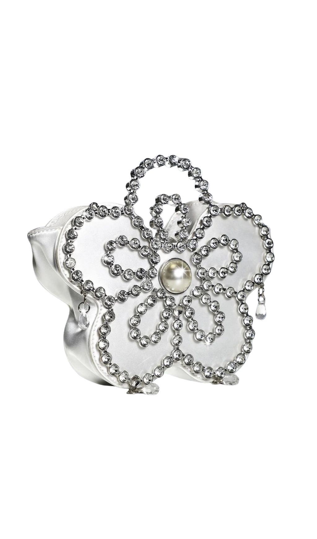 Fashionslee Women Jasleen Crystal Butterfly Bag