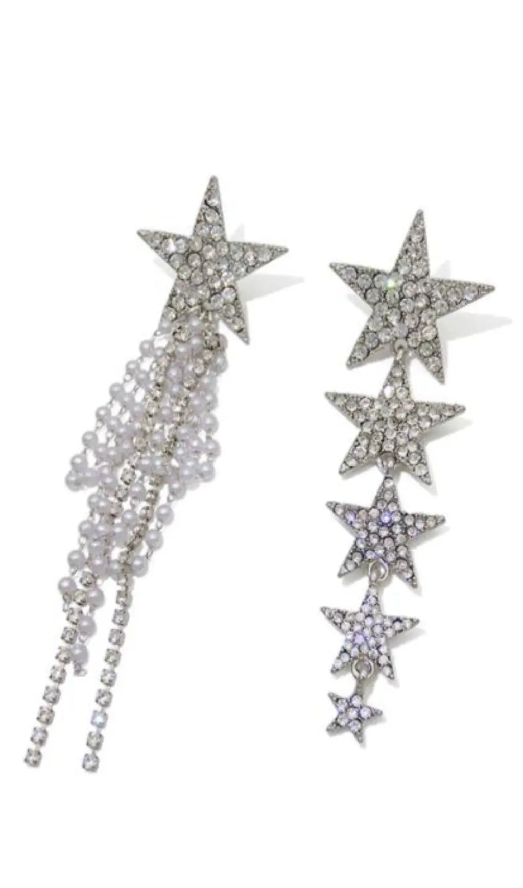 74e66f3aa33704e9bb4b3bd2dd3d277b.jpeg Fashionslee Women Asymmetrical Star Earrings
