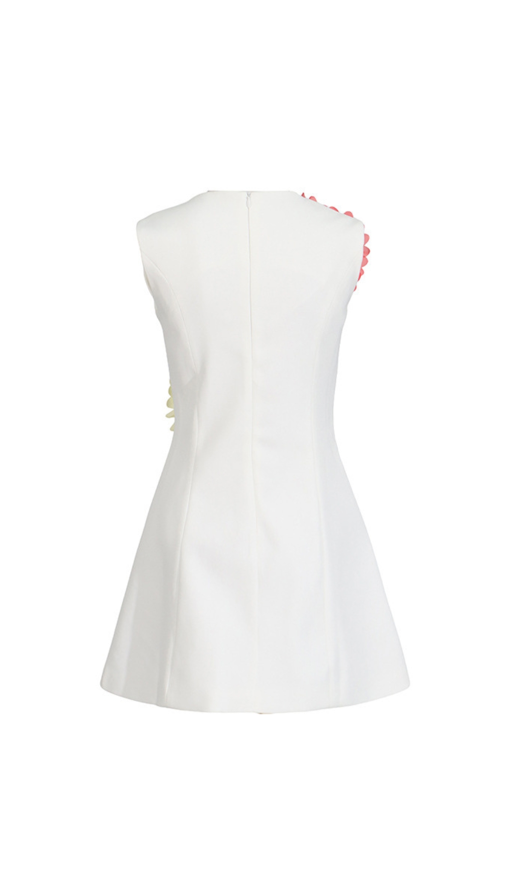 74e9f89a42881337ac38de0deb5f6937.jpg Fashionslee Women Erica White Flower Mini Dress