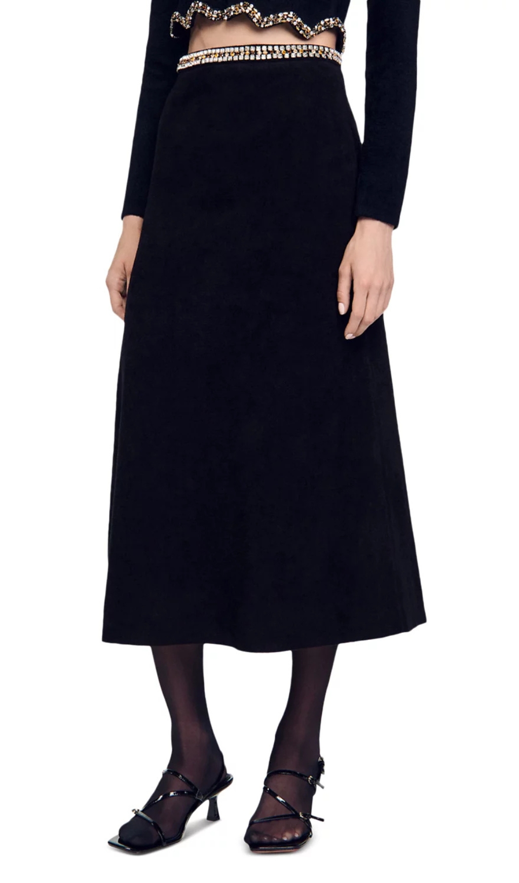 752cf9d9a18d4fcfc71e50ece8e8983d.jpg Fashionslee Women Mareve Beaded Midi Skirt