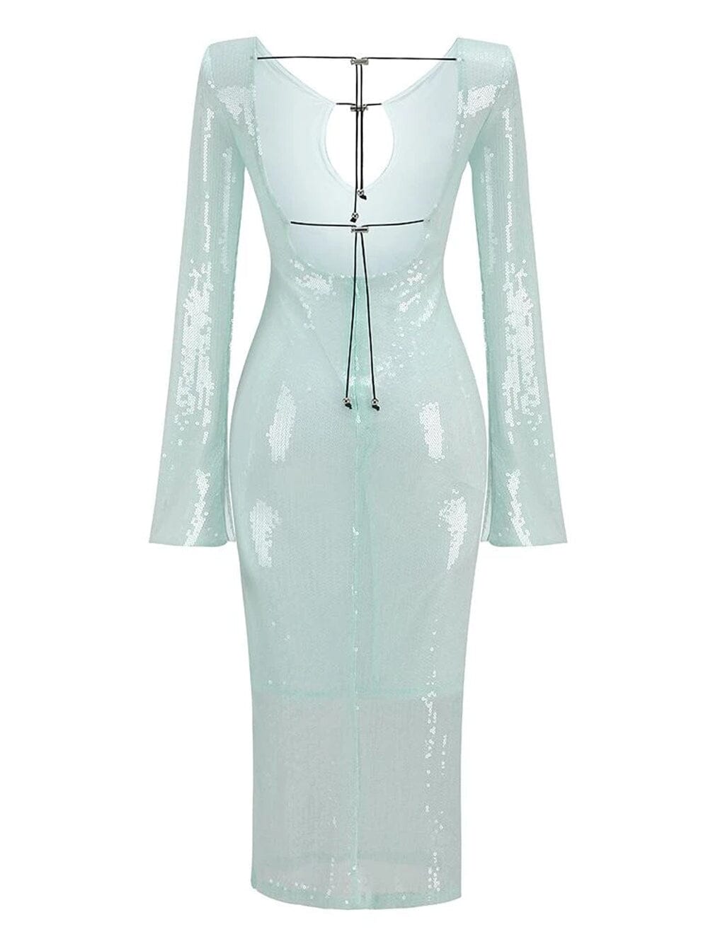 75b808e74cd0df83438a84f1ec6ae374.jpeg Fashionslee Women Ardelle Mint Sequin Maxi Dress