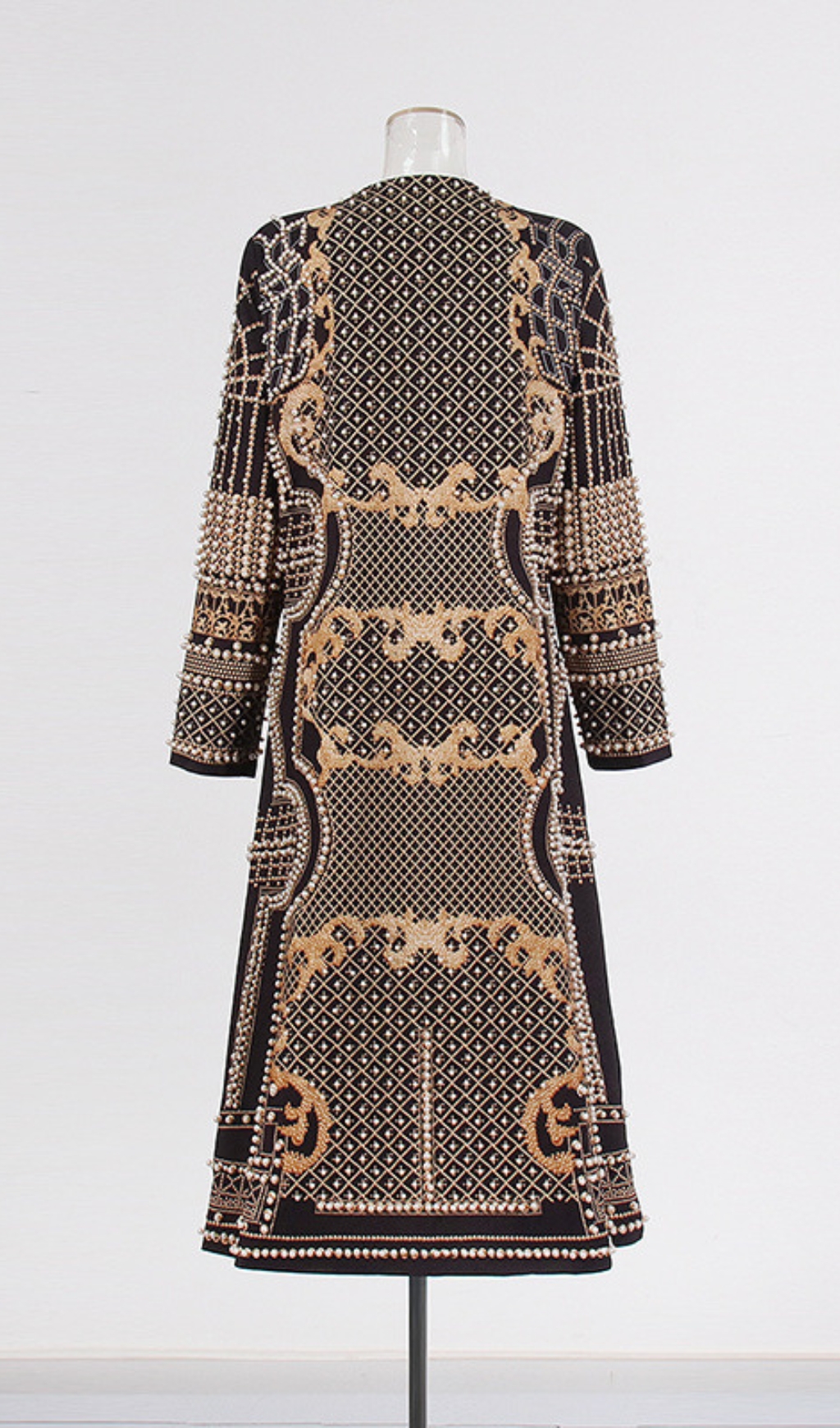 Fashionslee Women Cadilyn Vintage Pearl Coat