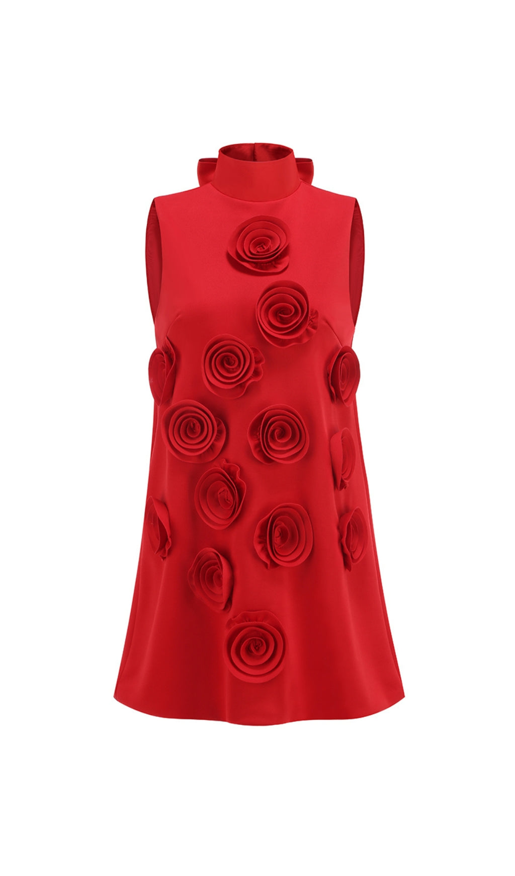 76eaab5aed3927937fe6f55a895da408.jpeg Fashionslee Women Bojan Red Flower Embellished Mini Dress