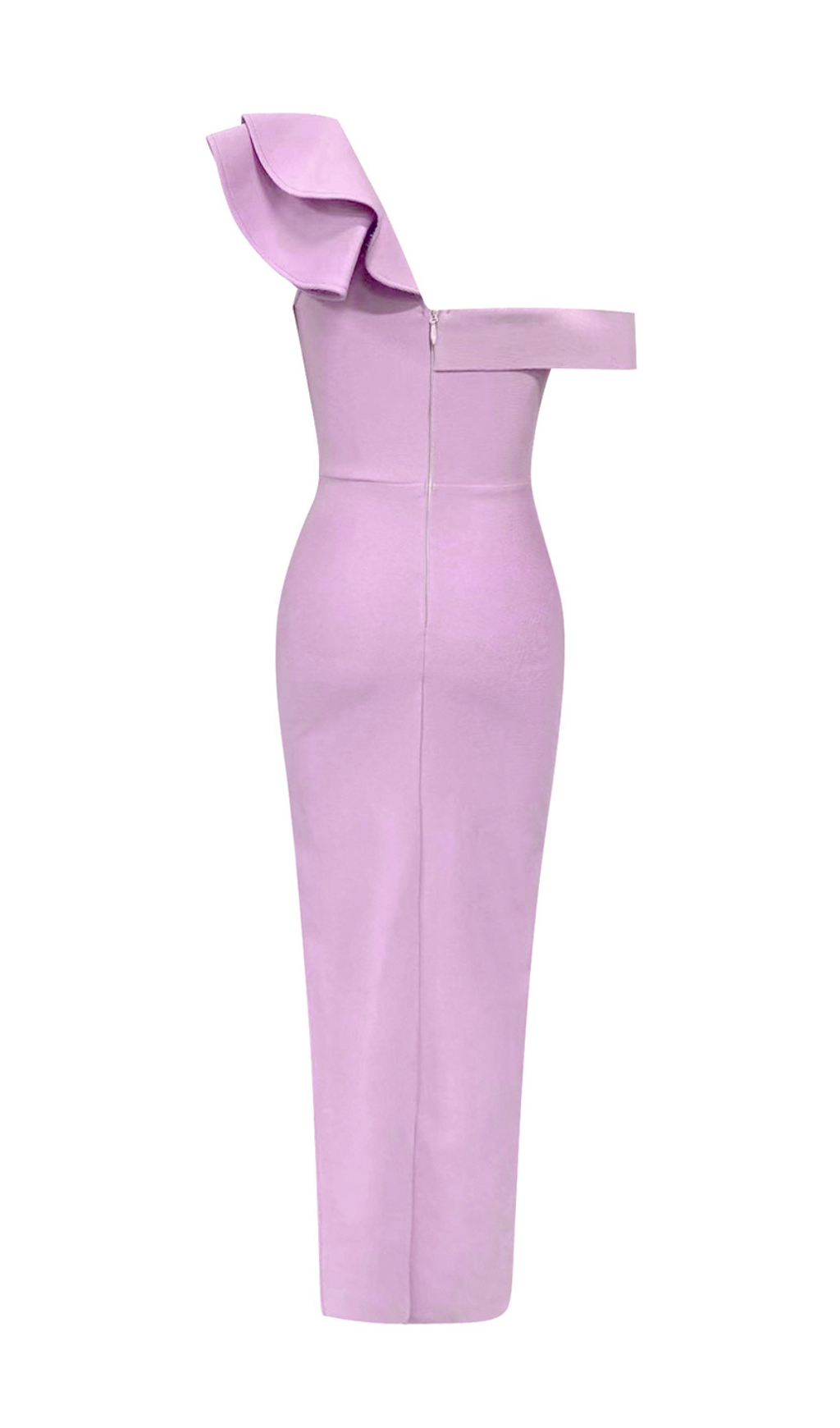 76ebbaccb8d0385c3627461ee0a94f1c.jpg Fashionslee Women Canrado Purple Ruffle Shoulder Maxi Dress