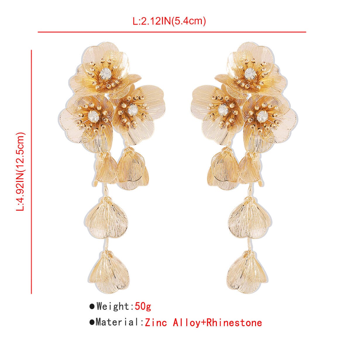 76f0014683ea49a42249227e27f50fa2.jpeg Fashionslee Women Francesca Flower Earrings