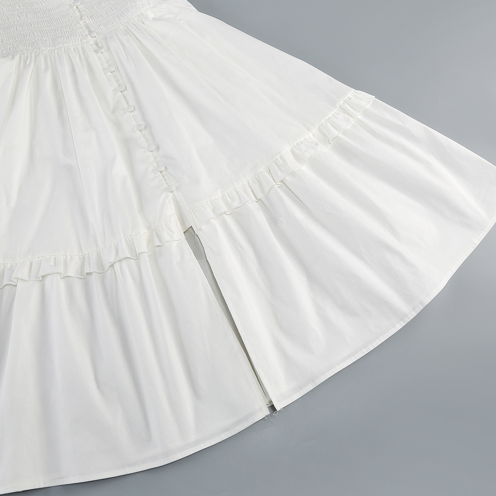 TRENDING WHITE MIDI DRESS AESTHETIC - OWNCI