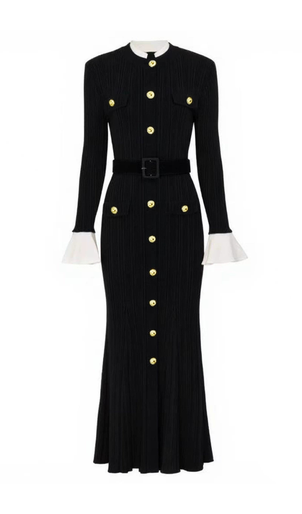 TRENDING HEATHER KNIT MIDI DRESS - OWNCI TRENDING HEATHER KNIT MIDI DRESS - OWNCI