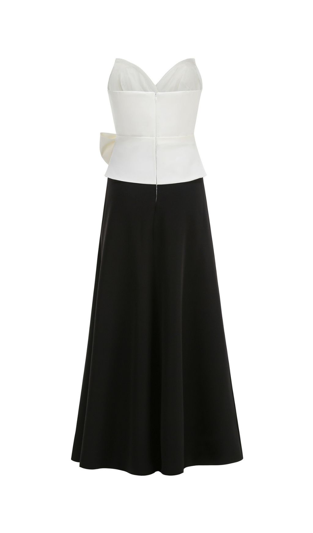 77e162723ad386d1030063c79ae61776.jpg Fashionslee Women Kevine Strapless Bow Maxi Dress