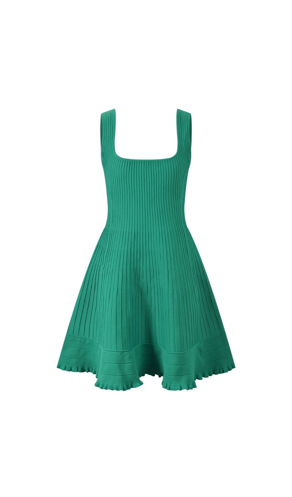 TRENDING GREEN KNIT MINI DRESS - OWNCI TRENDING GREEN KNIT MINI DRESS - OWNCI