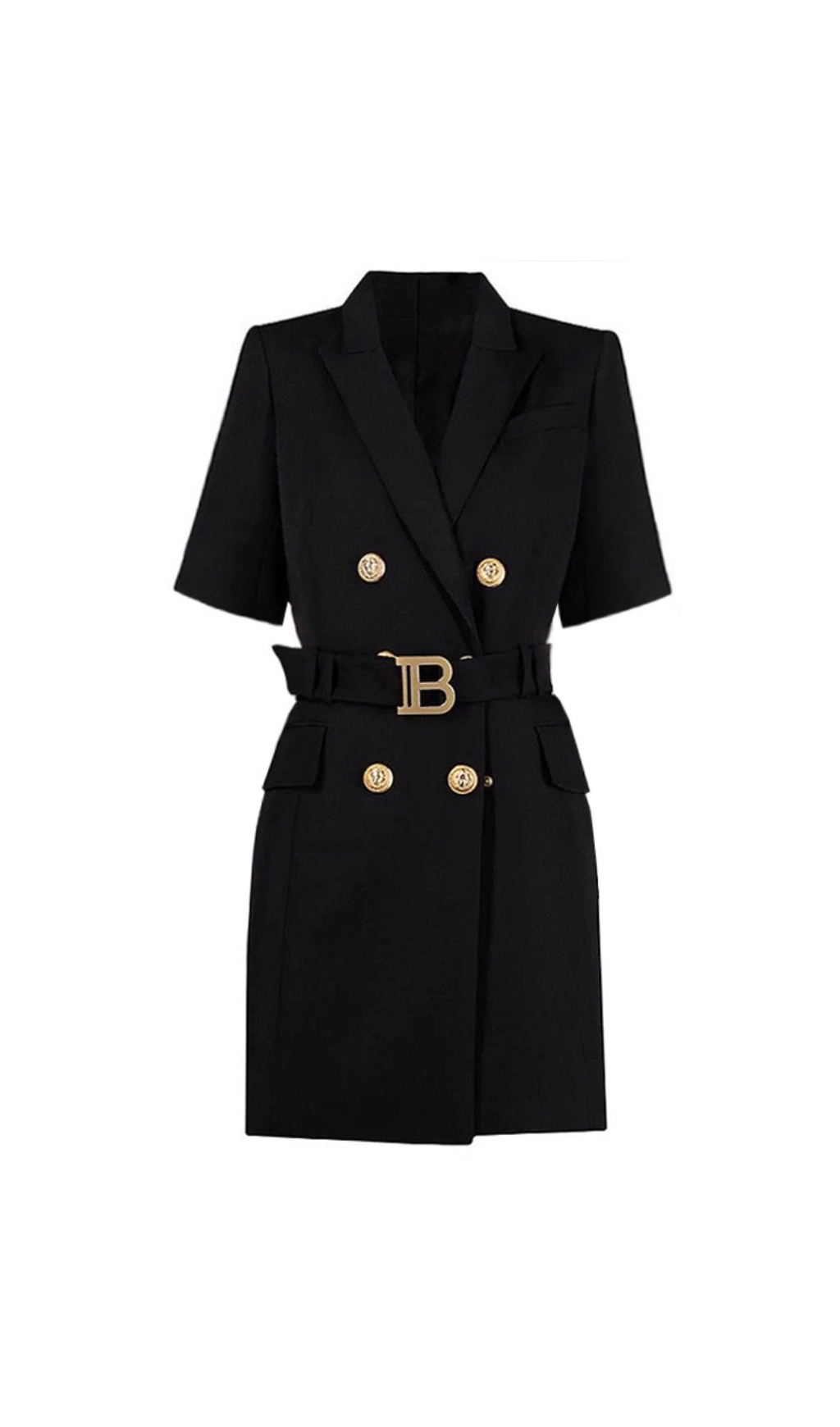 781f2e037ddf6037ace4d995a19bea02.jpg Fashionslee Women Elske Short Sleeve Blazer Dress