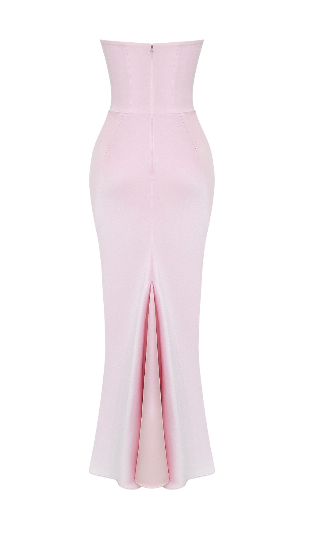 Fashionslee Women Ruched Corset Dress Maxi Dress In Pink