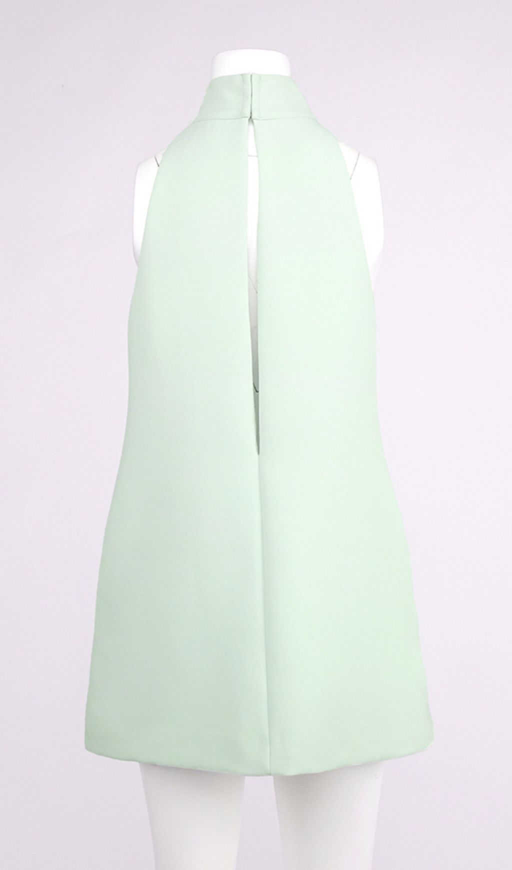 Fashionslee Women Grietje Mint Halter Mini Dress