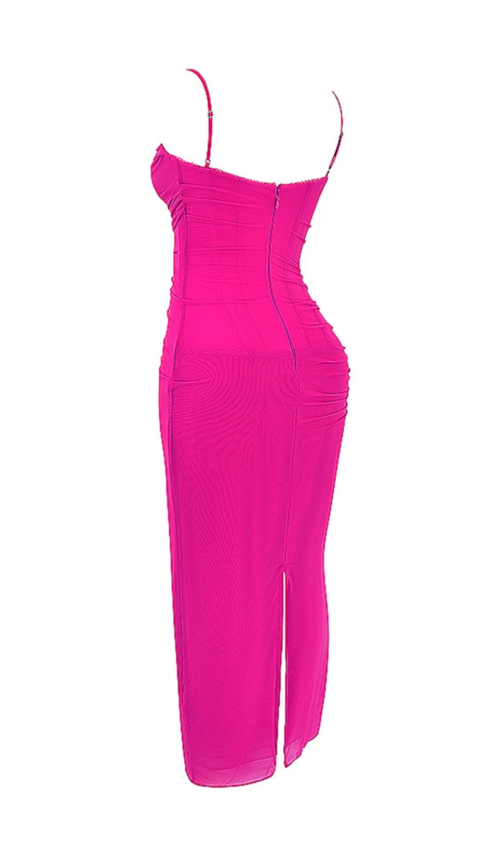 7909871bbafae46479c75221e5cb479e.jpeg Fashionslee Women Fuchsia Corset Maxi Dress