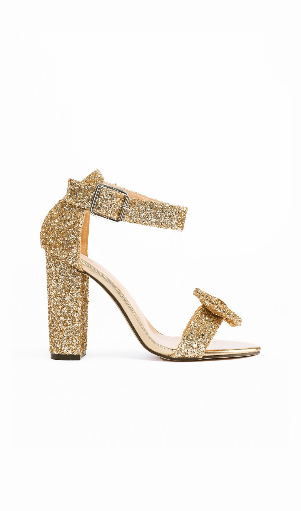 Fashionslee Women Annabelle Sparkling Bow Sandals