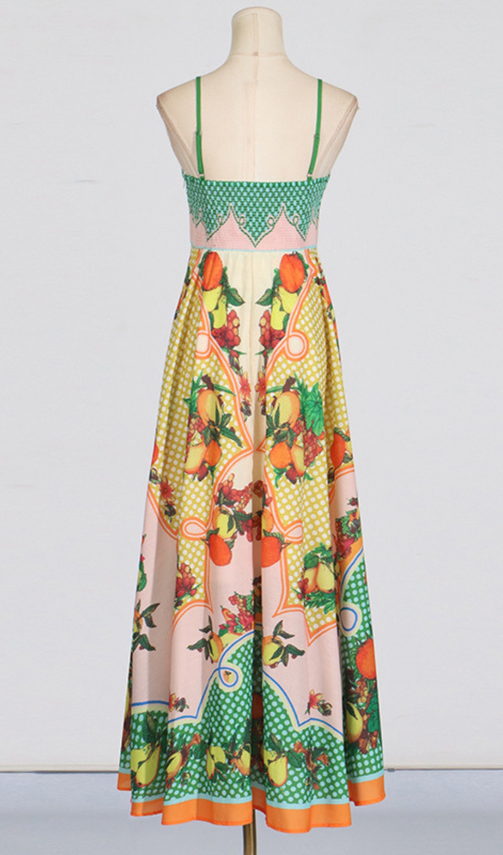 792a304d9703344357c44daad348cccb.jpg Fashionslee Women Deanna Strappy Printed Maxi Dress