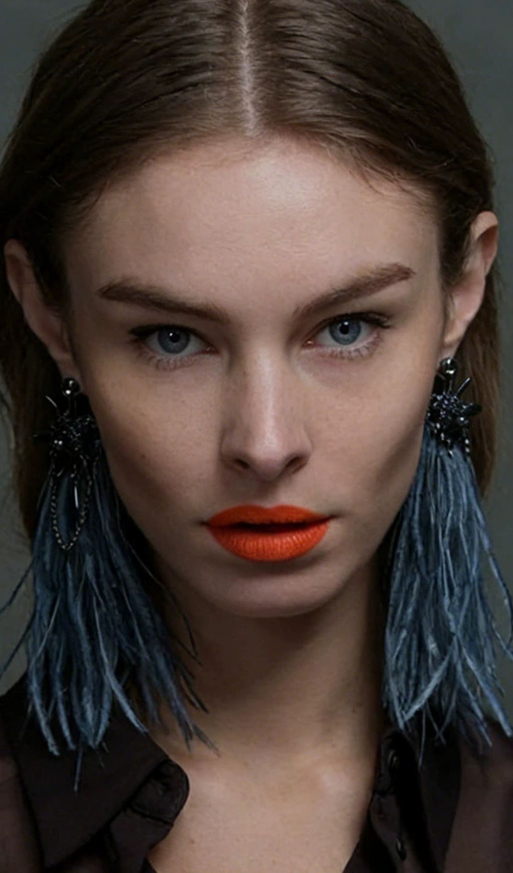 79b6778496bf3a5abe75f82fbe814e19.jpg Fashionslee Women Katerine Feather Earrings