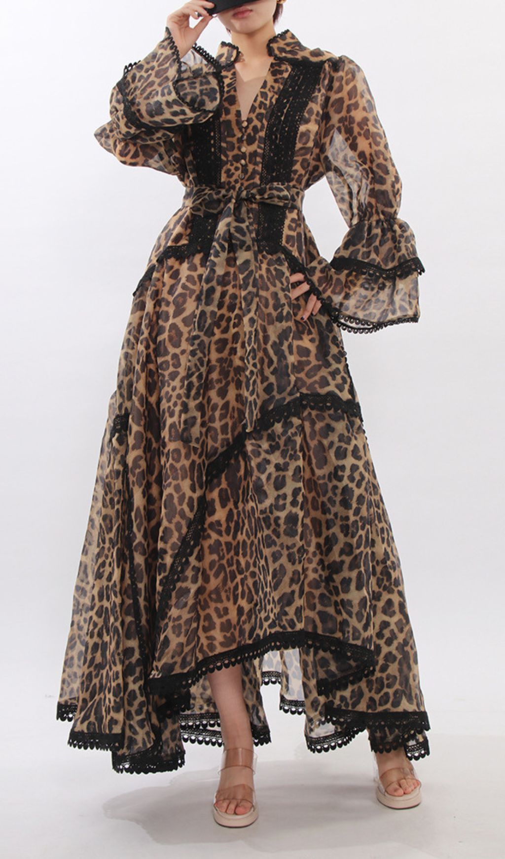 7babf573421f3c0c6f54e6e364f33057.jpg Fashionslee Women Jasna Leopard Printed Long Sleeve Maxi Dress