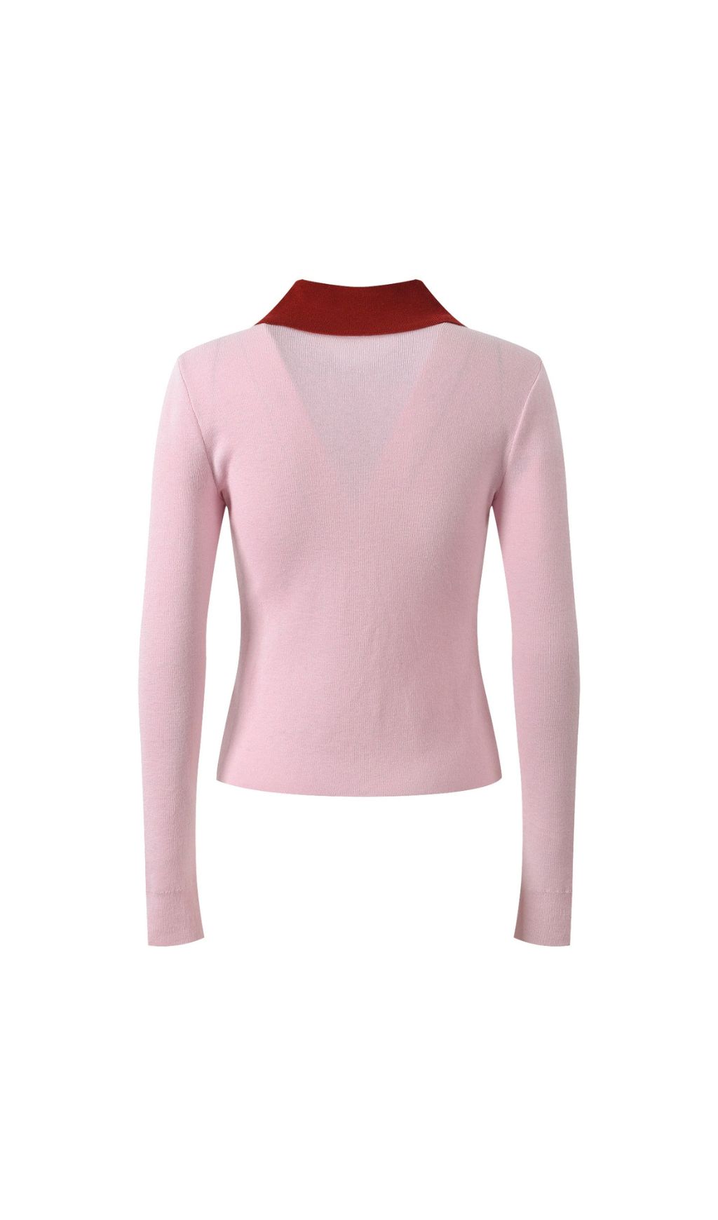 7bd29605a5e95c8ddb58e6416f73830c.jpg Fashionslee Women Haide POLO Long Sleeve Knit Top
