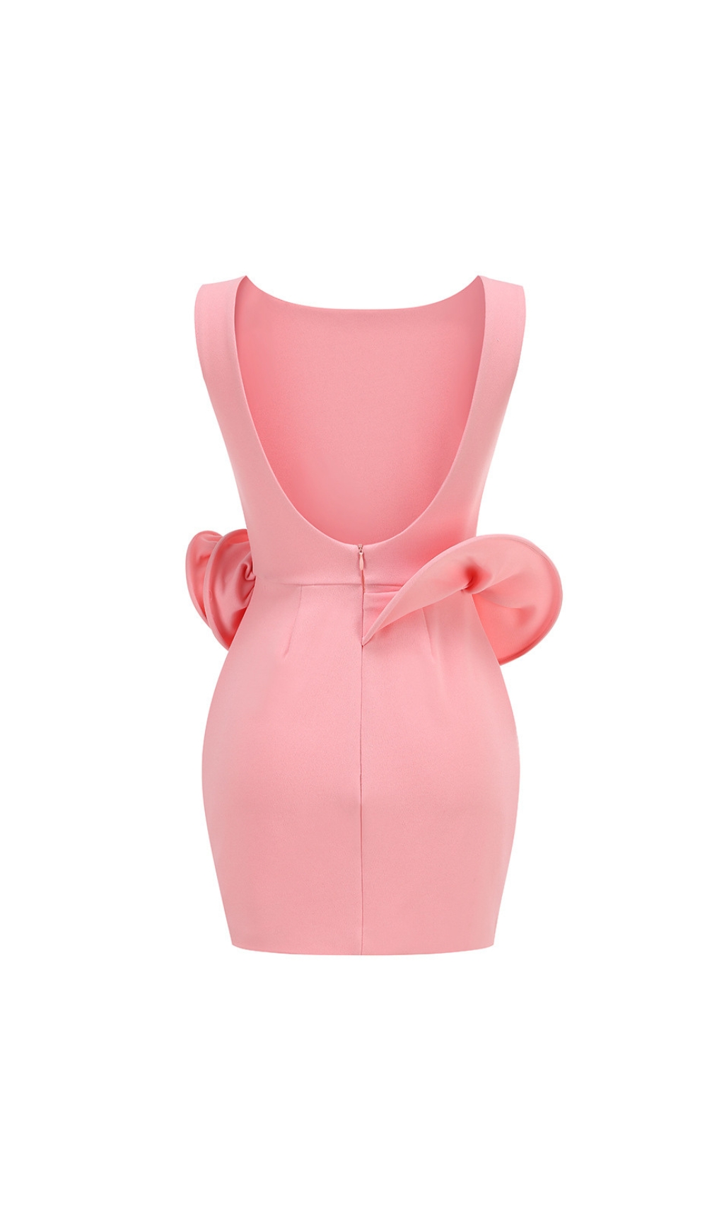 7bed1e15fd091245767aa7e778f99177.jpg Fashionslee Women Dovizia Pink Flower Backless Mini Dress