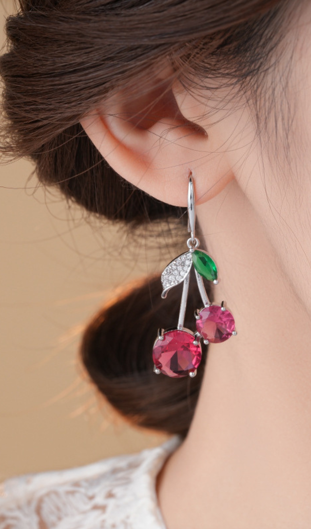 Fashionslee Women Darrell Cherry Earrings