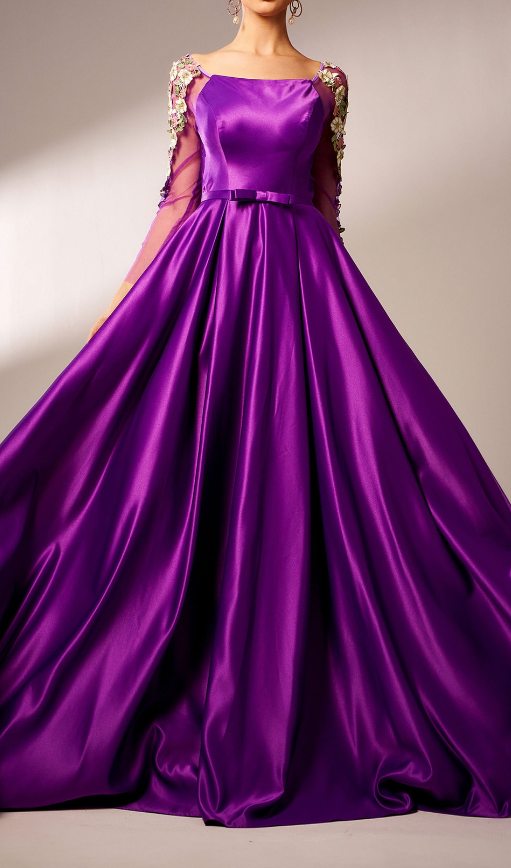 7c26179fac83feec7668f534be01f19c.jpg Fashionslee Women Cayenne Purple Flower Maxi Dress