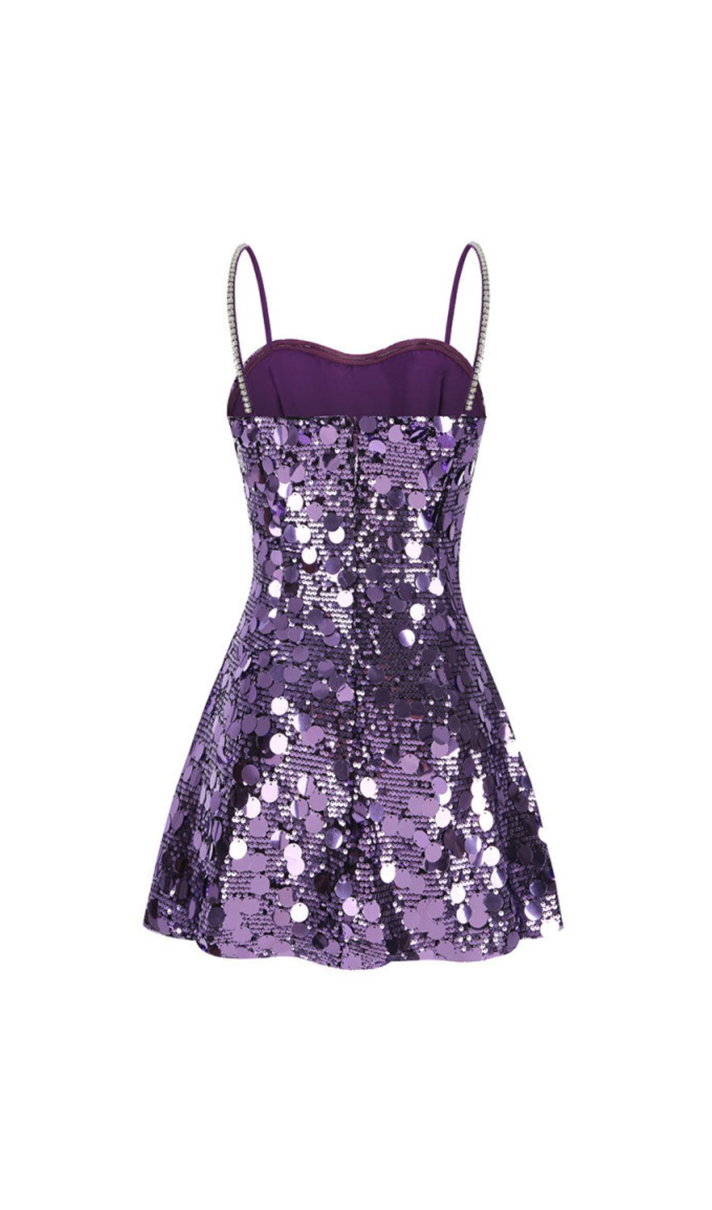7c9bbf1a0231d463a6b2eebdae8a0a31.jpg Fashionslee Women Isabela Purple Sequin Mini Dress