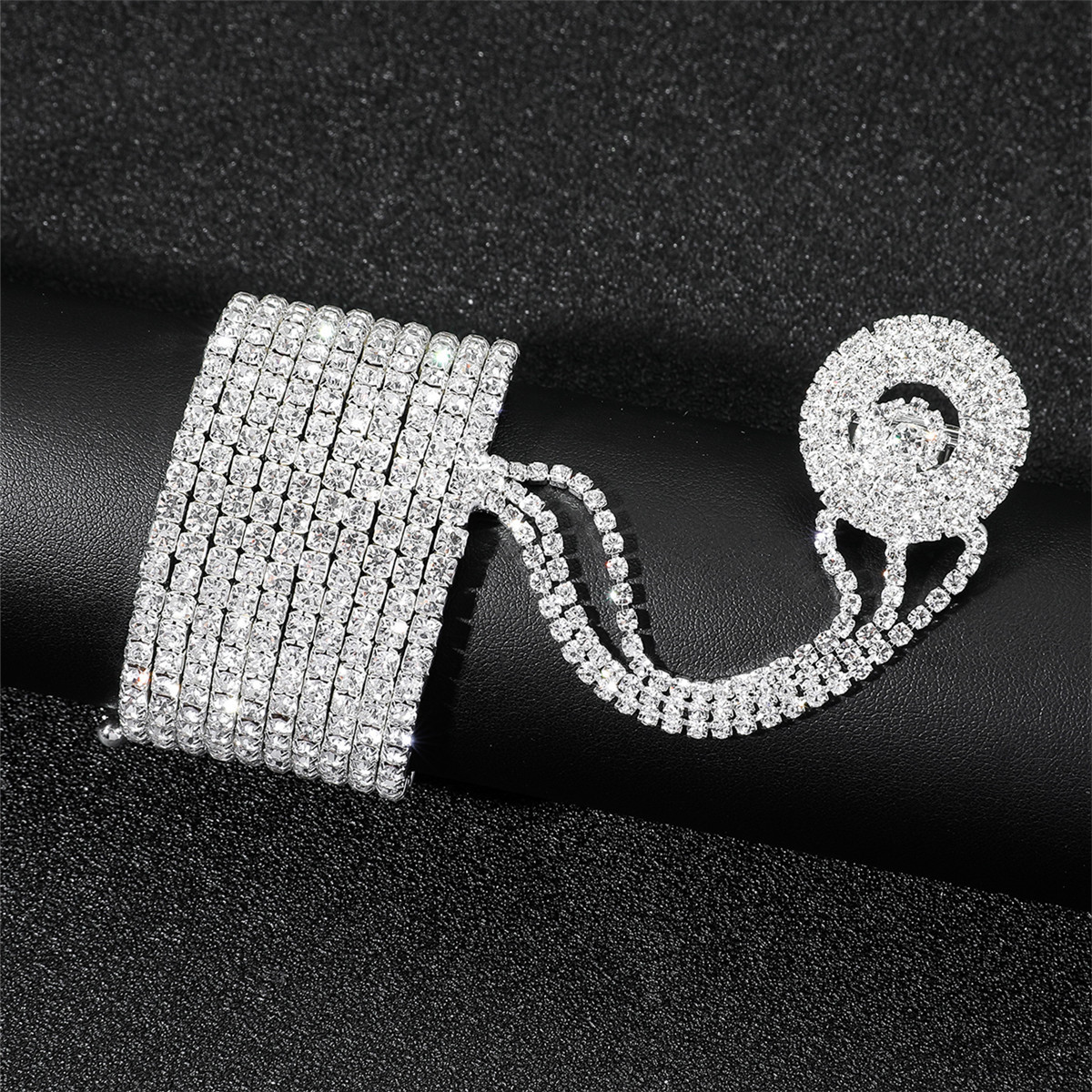 7d5289c5e29ddb6d1c52c49f9bbd388d.jpg Fashionslee Women Dedrick Multi-Layer Rhinestone Interfinger Bracelet