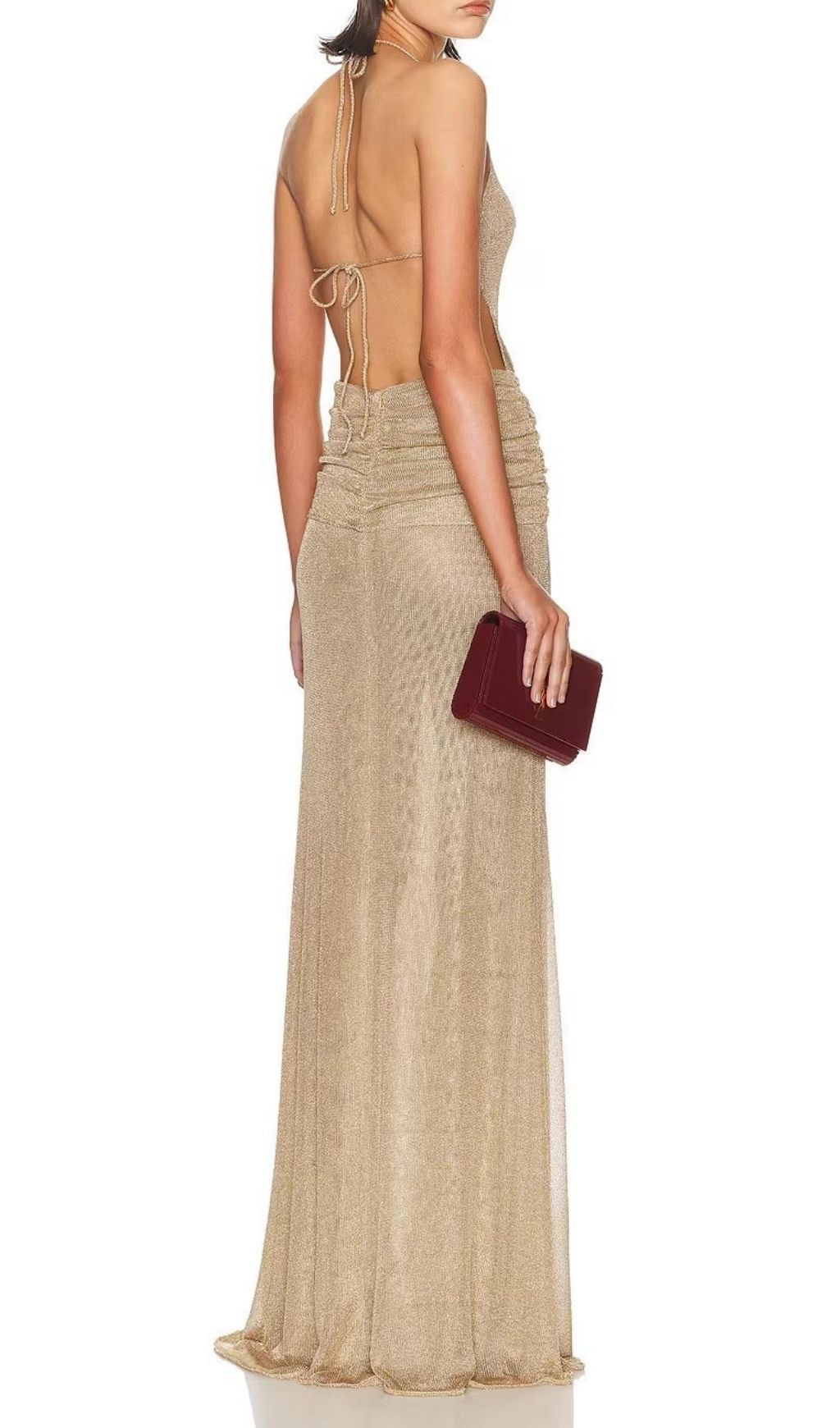 7d794206d494288897345181a611d207.jpg Fashionslee Women Ketaki Halter Ruched Maxi Dress