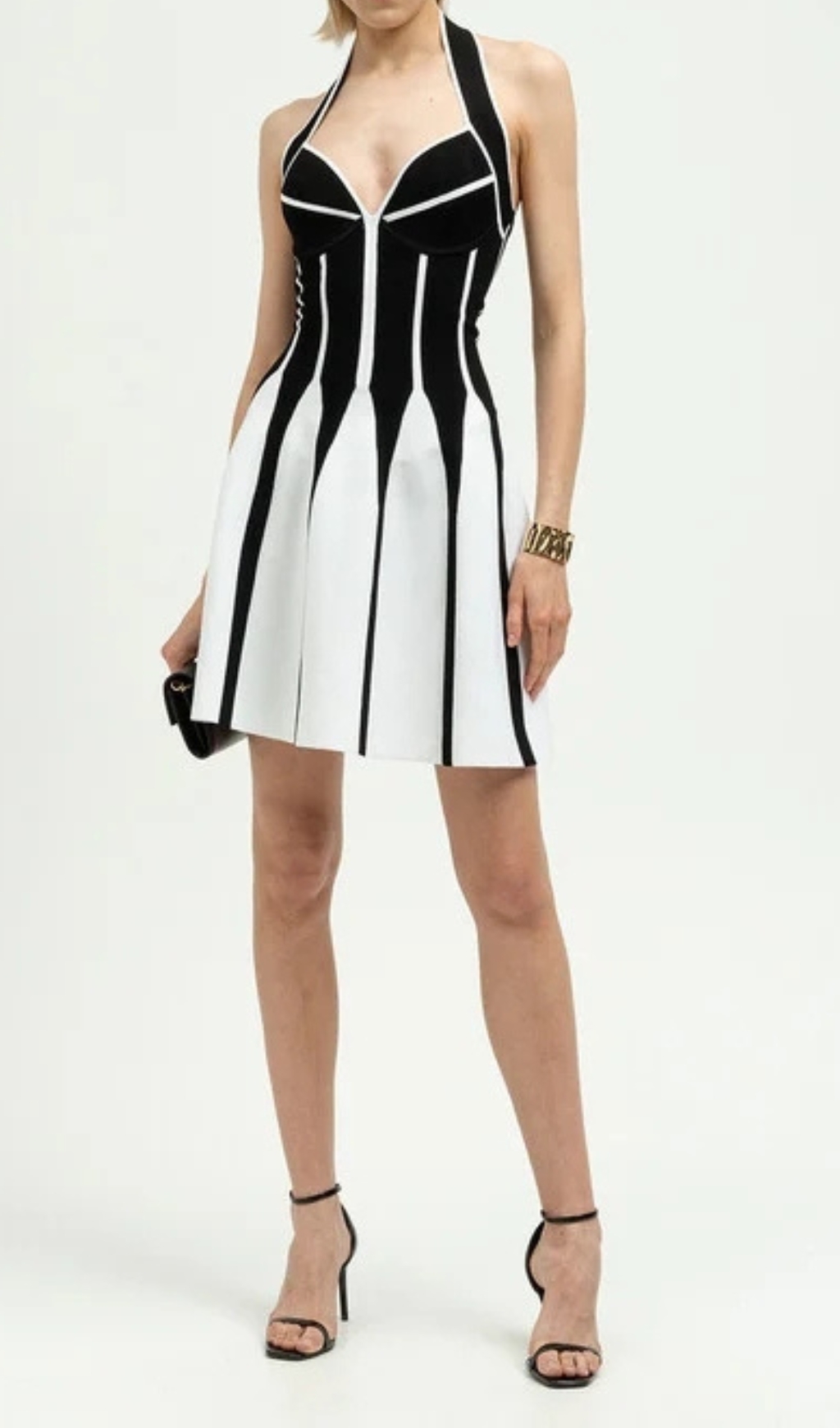 TRENDING HALTER A-LINE MINI DRESS - OWNCI