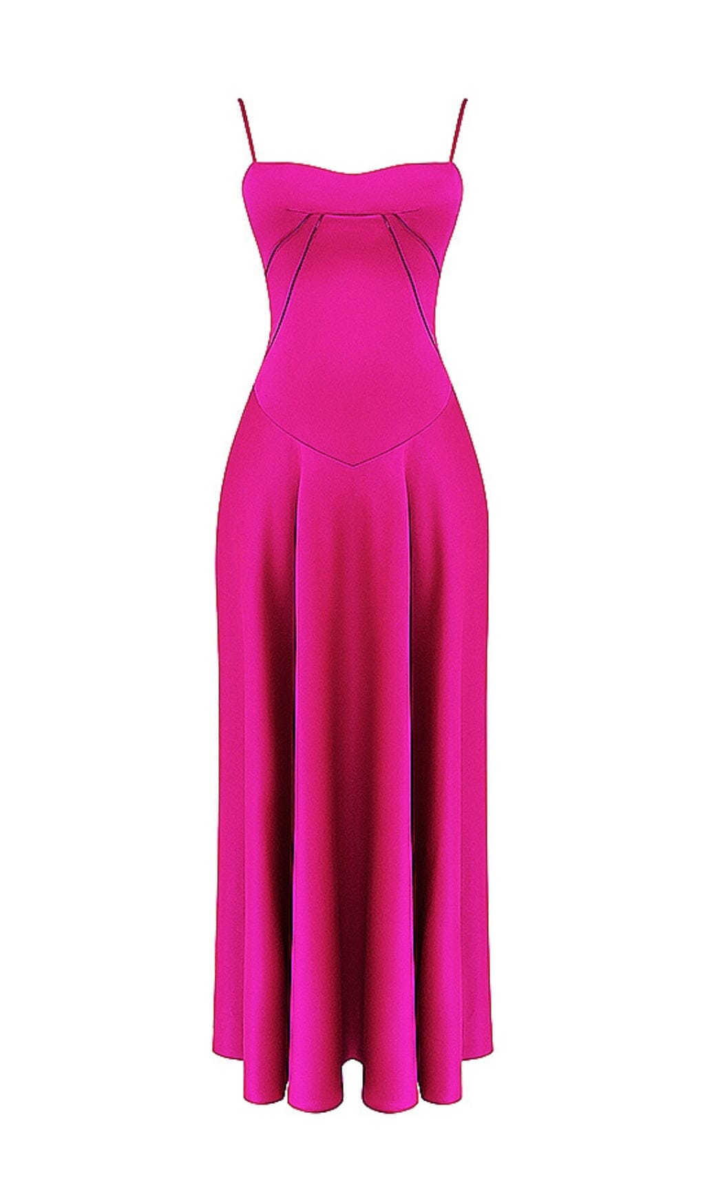 7dd94c74eb90664cd510d0665c0fbc39.jpeg Fashionslee Women Fuchsia Lace Up Maxi Dress