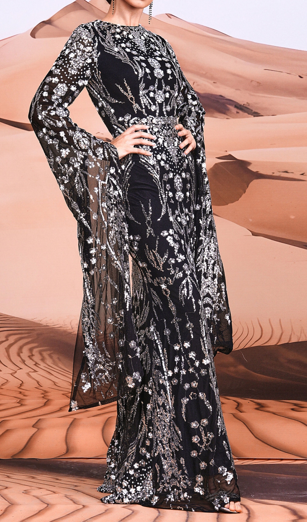 7e616f0435d7924d0423ca614c8e1a66.jpg Fashionslee Women Cicely Silver Sequin Maxi Dress
