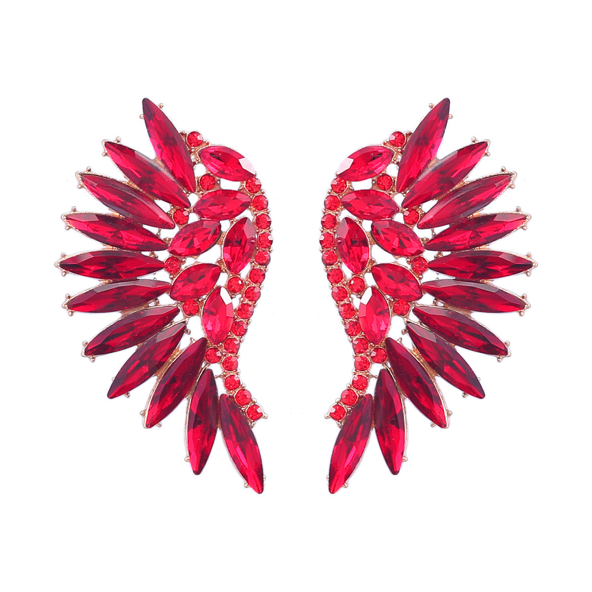 7ec82ae10ef0b39195fd2f05b1bcdca9.jpeg Fashionslee Women Rainbow Rhinestone Earrings