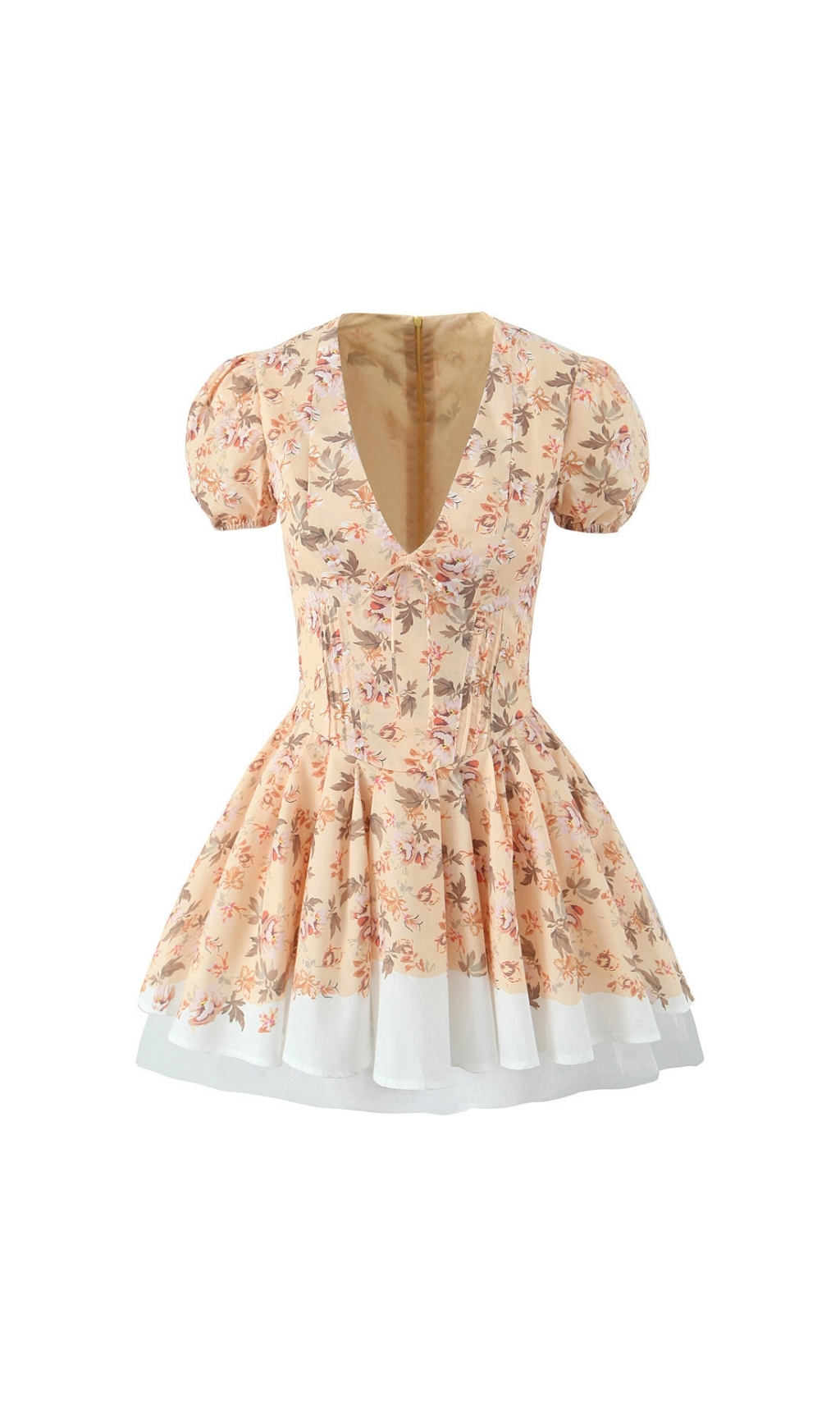 7ede5bfaa4d82b8d4de82c7db7262973.jpg Fashionslee Women Frieda V-neck Floral Mini Dress