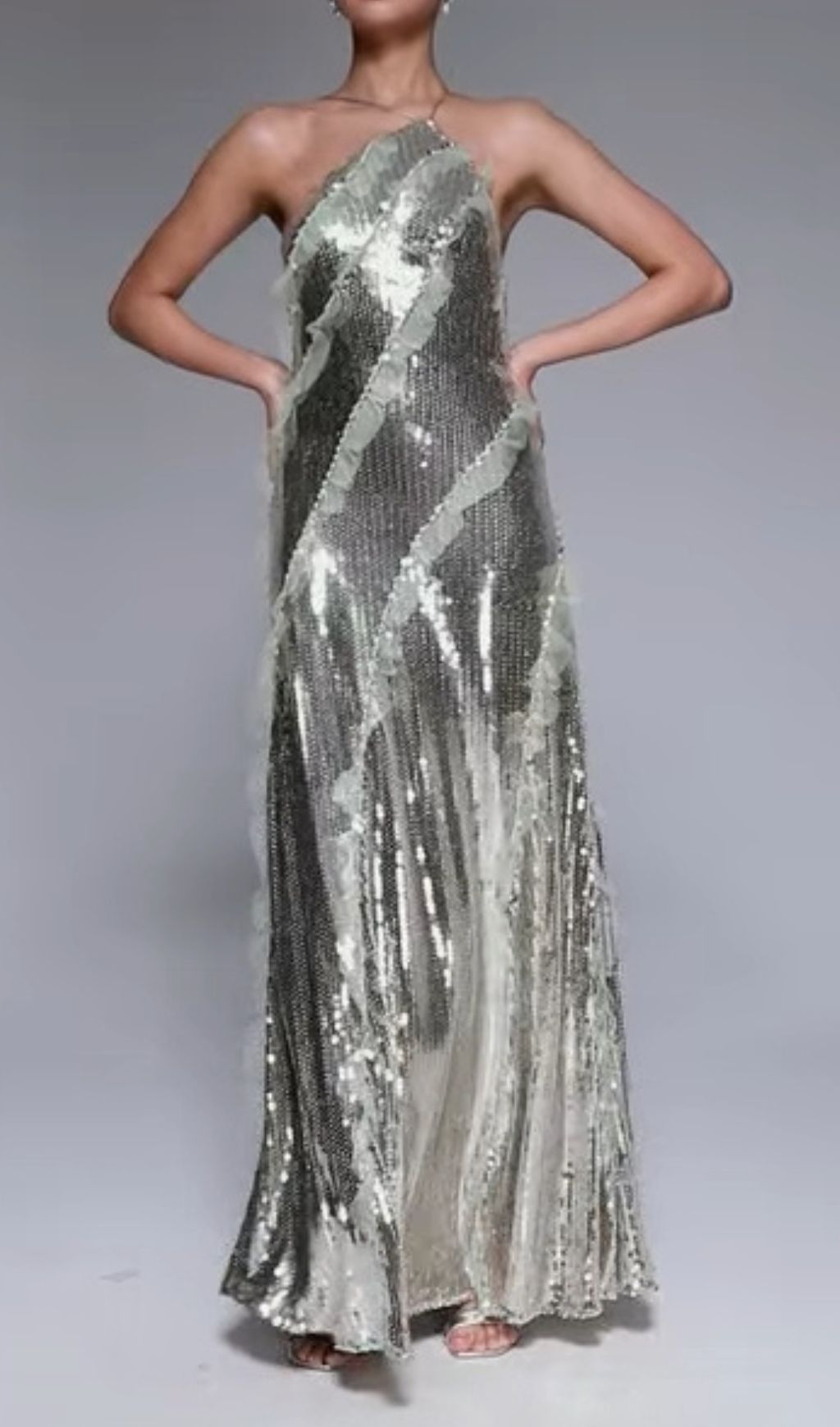 7f10871a74986ec4e5b9596ad42fbb13.jpg Fashionslee Women Gust Halter Sequin Backless Maxi Dress