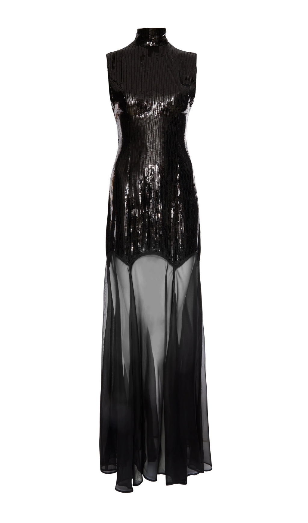 7f52909a678a6883eb09ce312a1cf602.jpg Fashionslee Women Eliana Black Sequin Mesh Maxi Dress