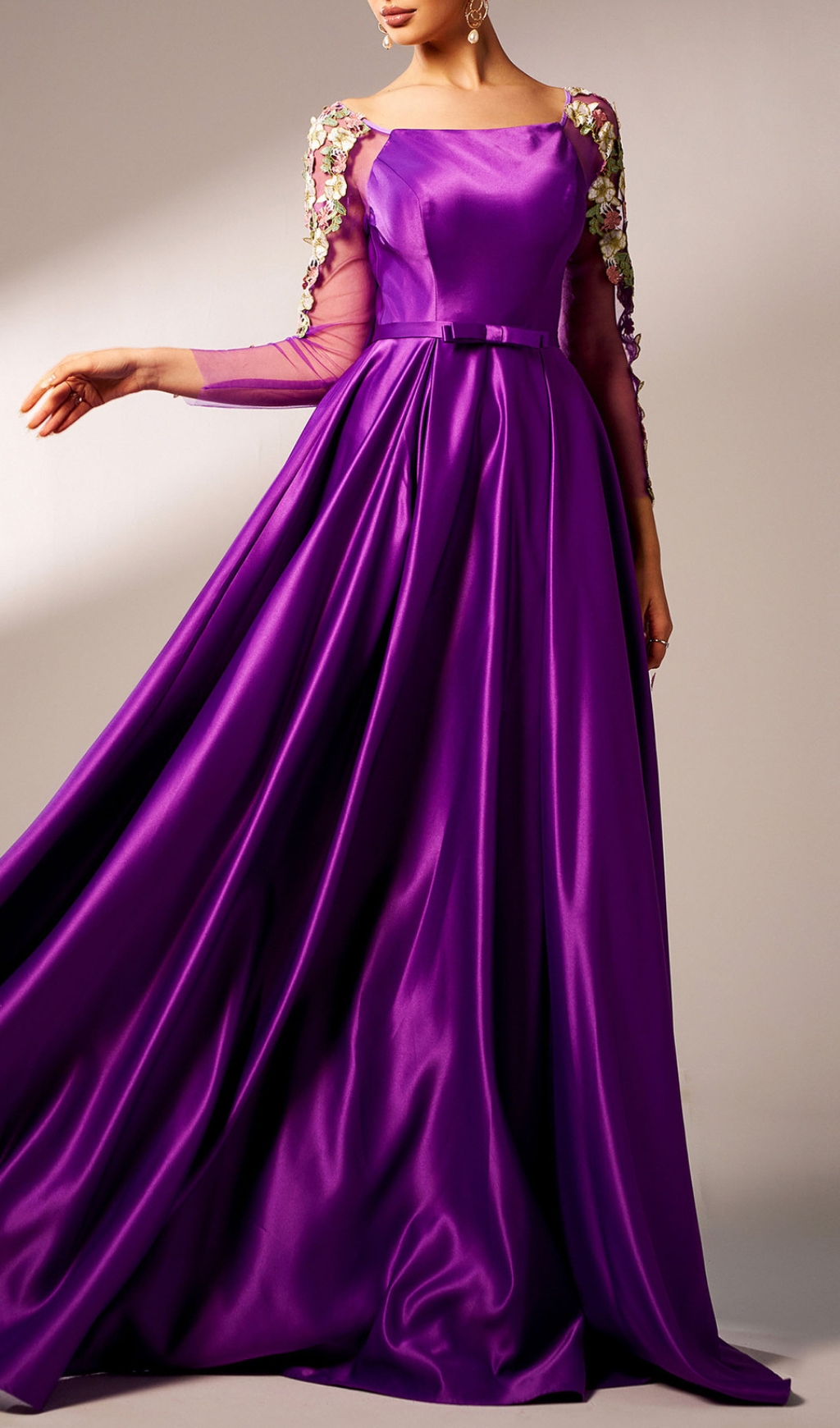 7f952a48bca22ee5f7c105d1bd93d90c.jpg Fashionslee Women Cayenne Purple Flower Maxi Dress