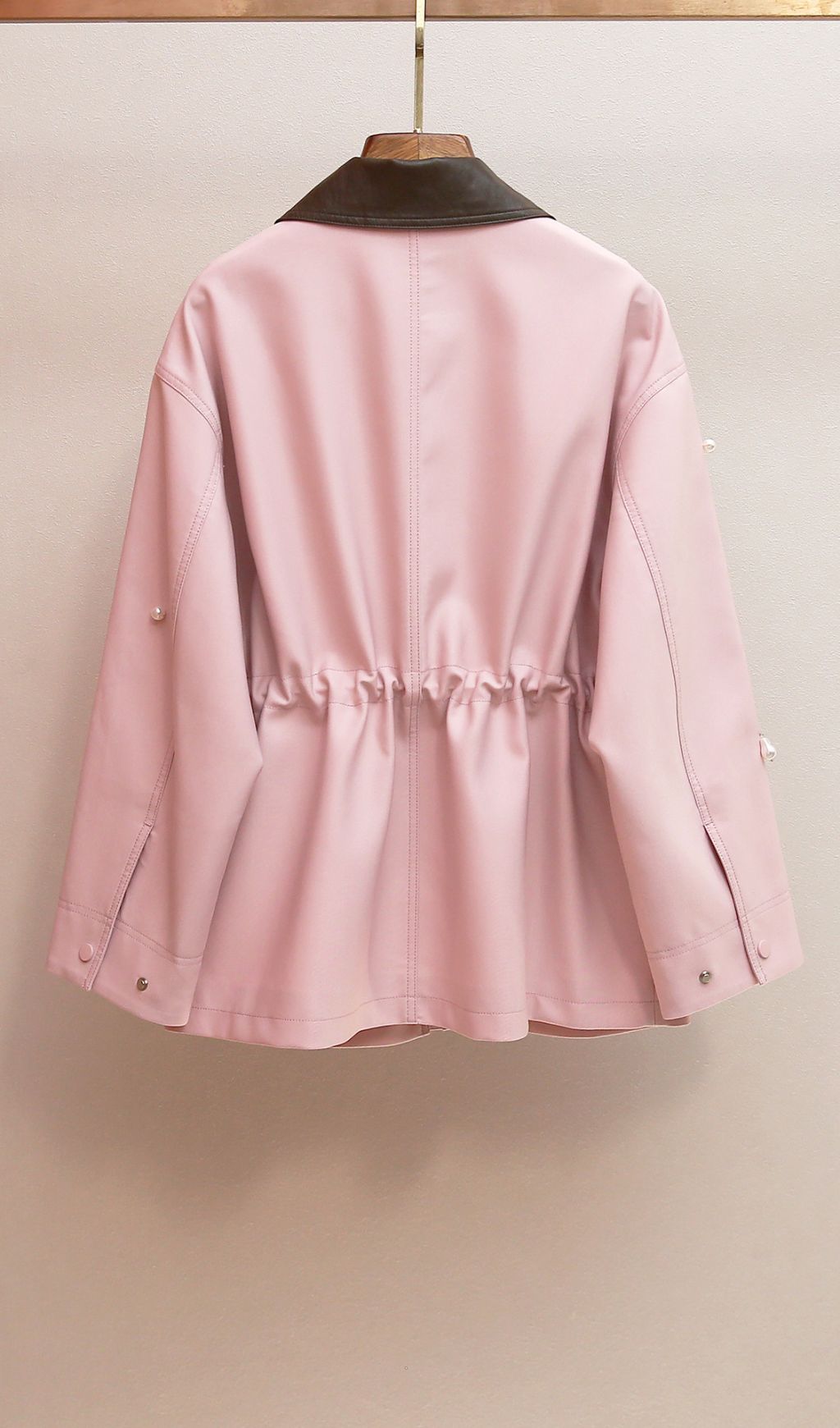 Fashionslee Women Harita Pink Beaded Jacket