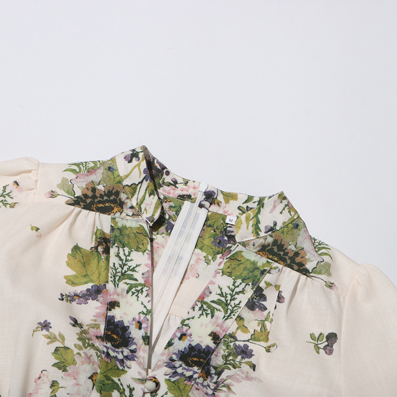 7fda0290d94bd5f72072a969778e7797.jpg Fashionslee Women Edaline Floral Printed Long Sleeve Mini Dress
