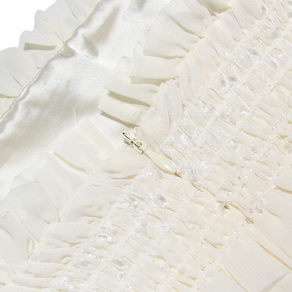 807e91c6c5c81af42bbad497b225048f.jpeg Fashionslee Women Ivory Sequin Pleat Maxi Dress