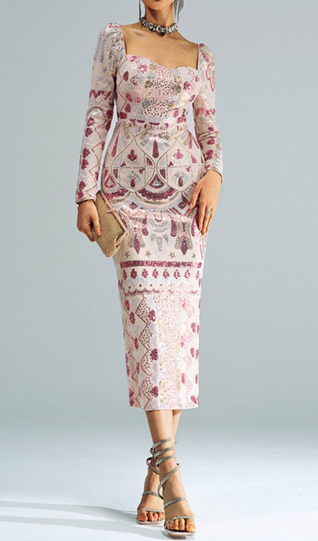 VIRAL SEQUIN MIDI DRESS – MUST-HAVE - OWNCI VIRAL SEQUIN MIDI DRESS – MUST-HAVE - OWNCI